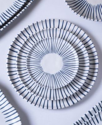 Elemento Stoneware Bread Plates, Set of 6