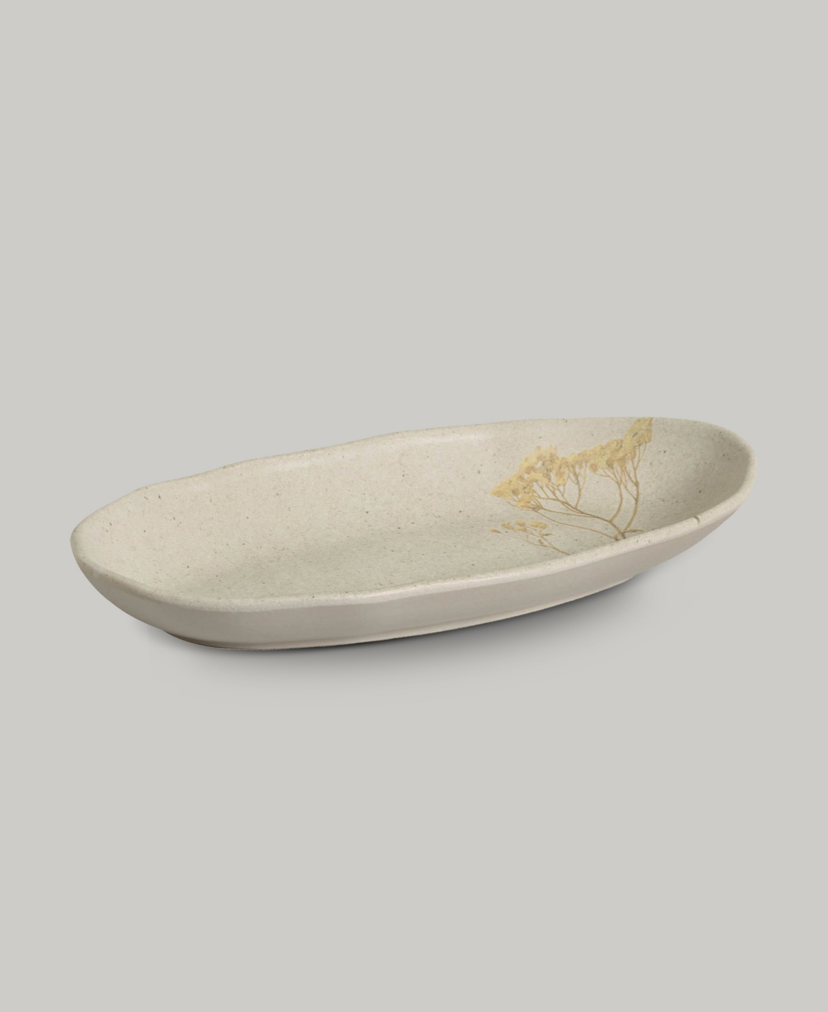 Porto Brasil Campestre Stoneware Large Deep Oval Platters, Set Of 4 In Campestre