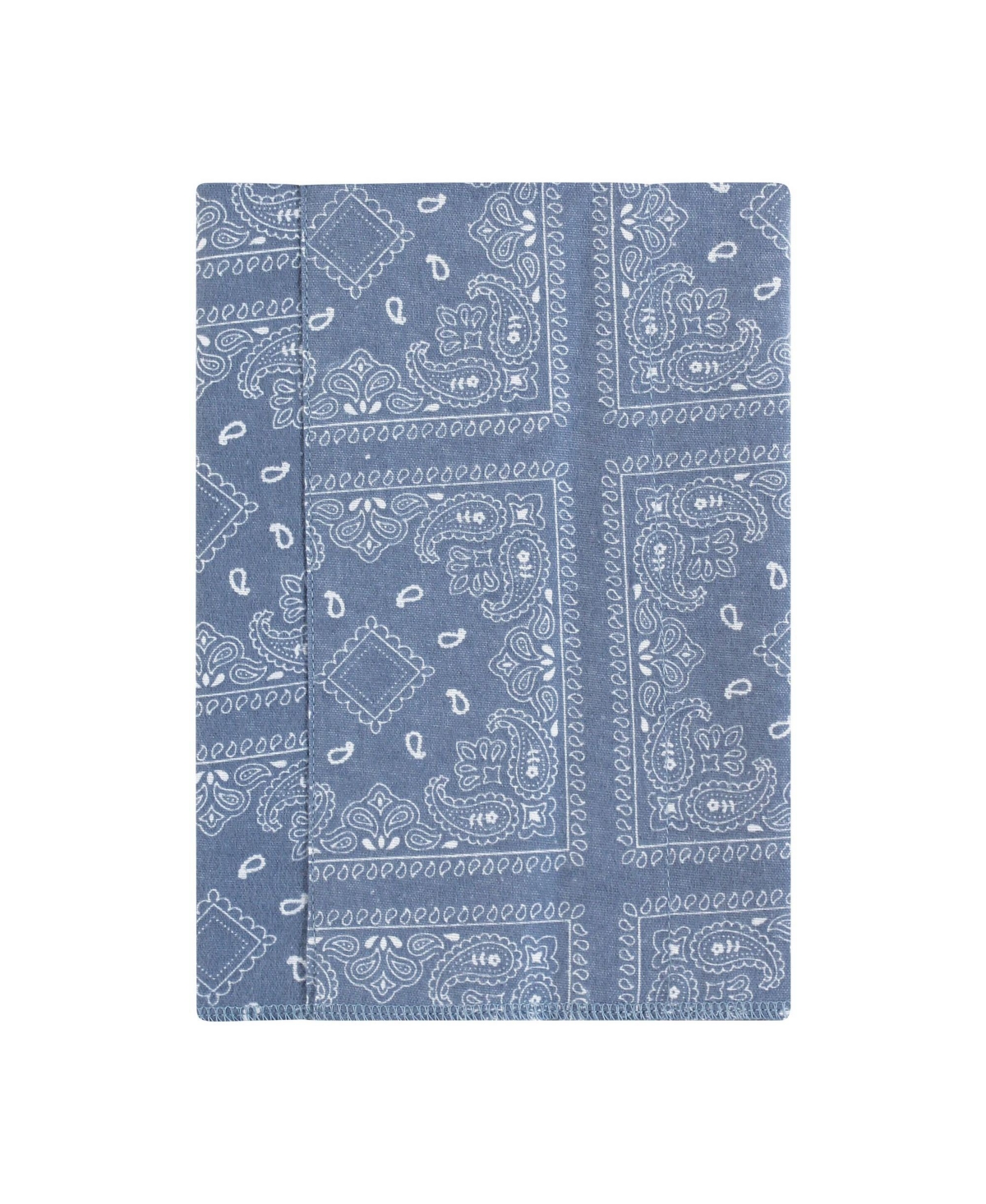 Hudson Baby Girls Cotton Flannel Burp Cloths 4-Pack, One Size - Cowgirl