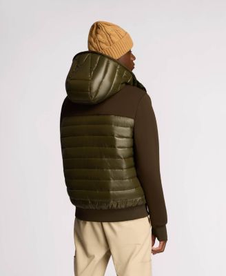 Men's Nimbus Lightweight Mixed Media Hybrid Bomber Jacket