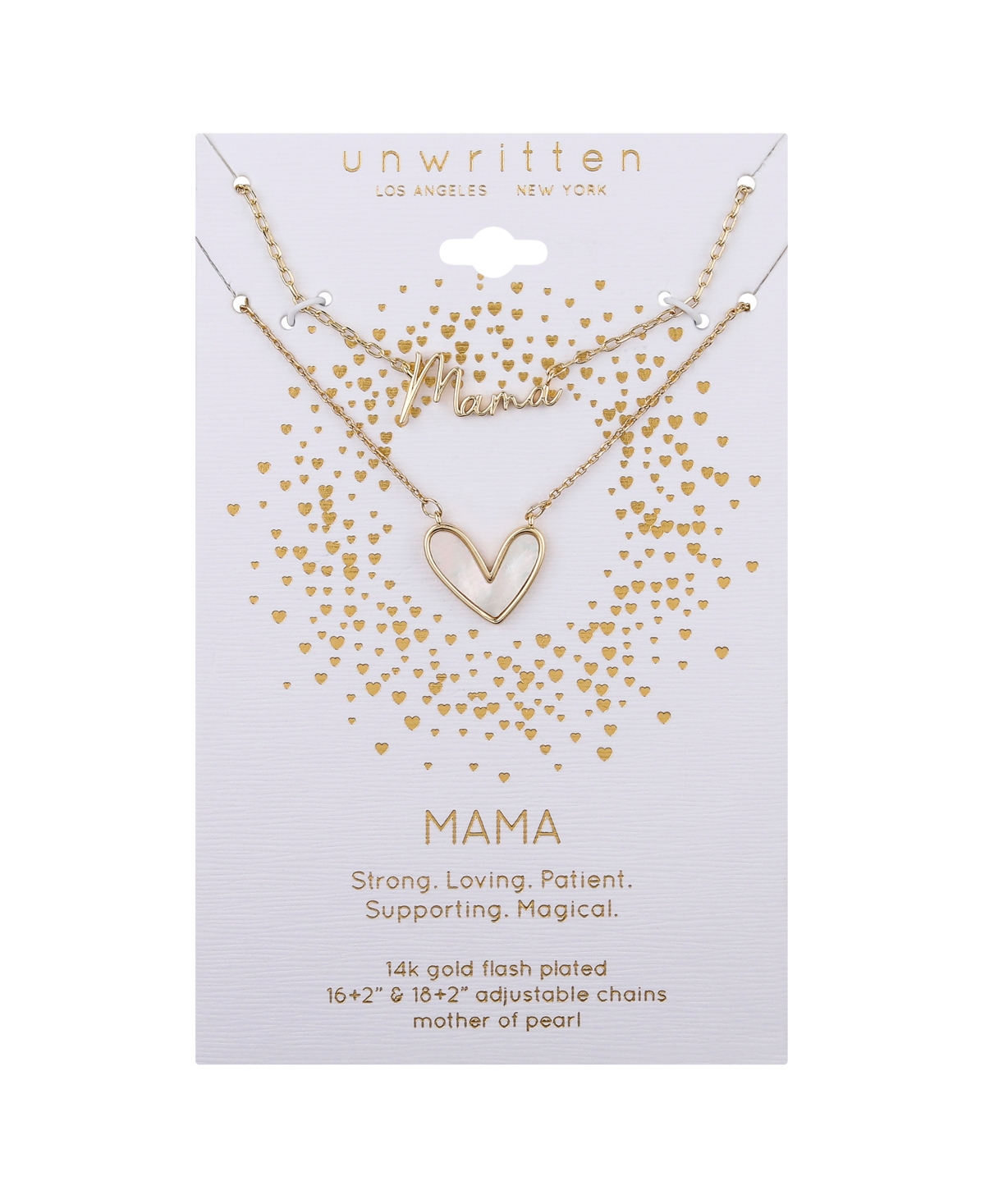 Unwritten mother daughter necklace on sale