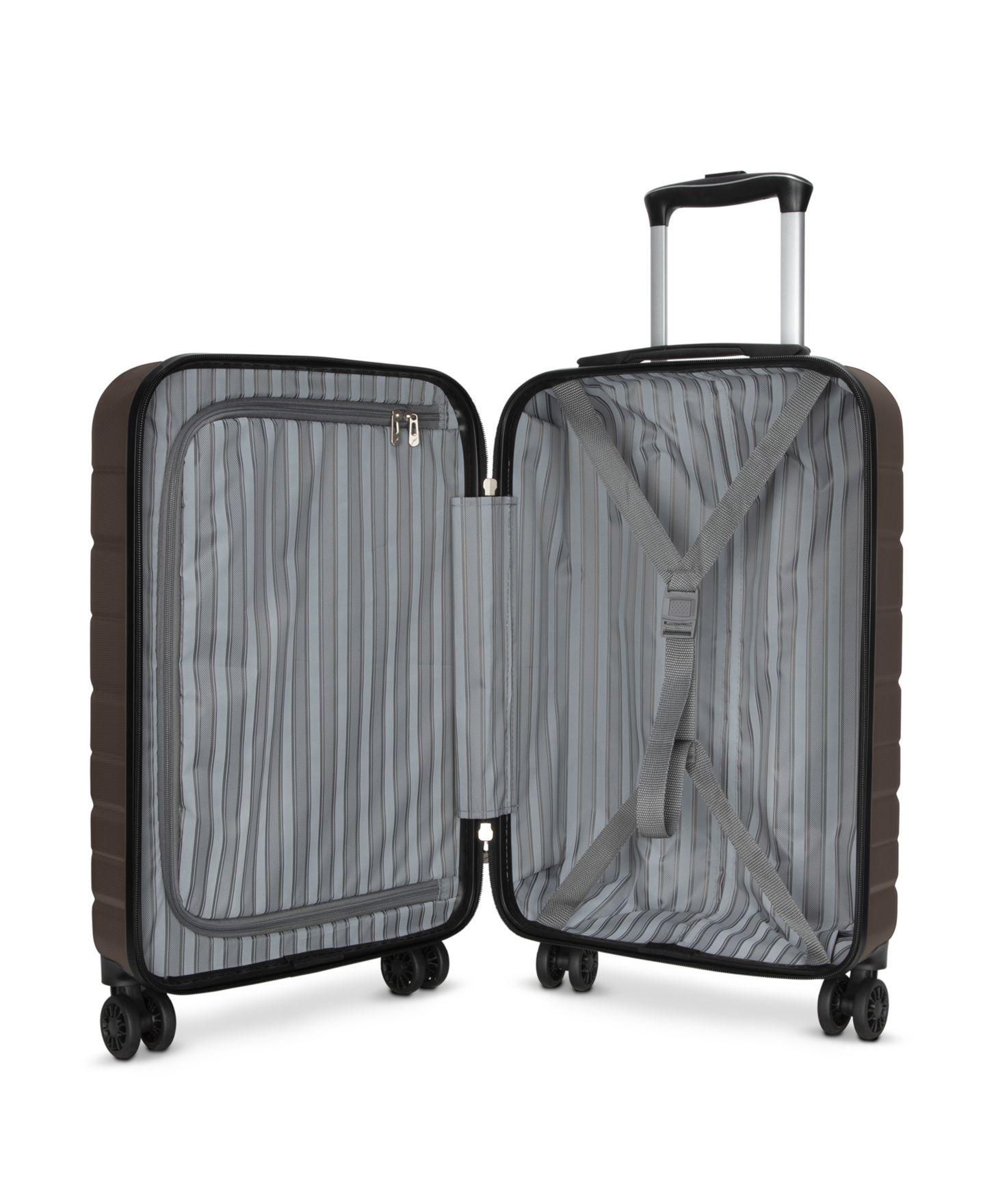 Чемодан Skyway Epic 2.0 Hardside Carry-on Spinner, цвет: Тёмно-синий — фото 4