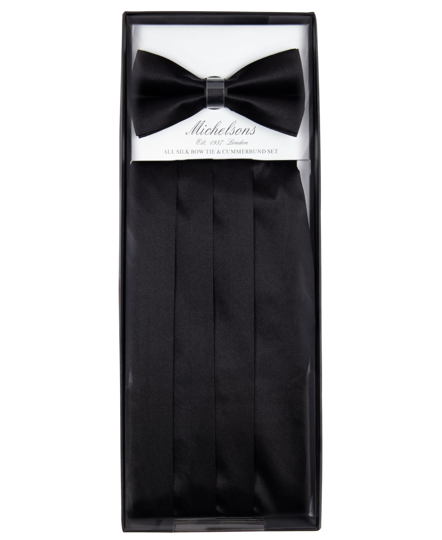 Bow Tie & Cummerbund Set