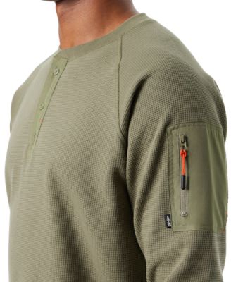 BASS OUTDOOR BASS OUTDOOR Мужская одежда свободного кроя Performance с длинным рукавом Henley 11790₽