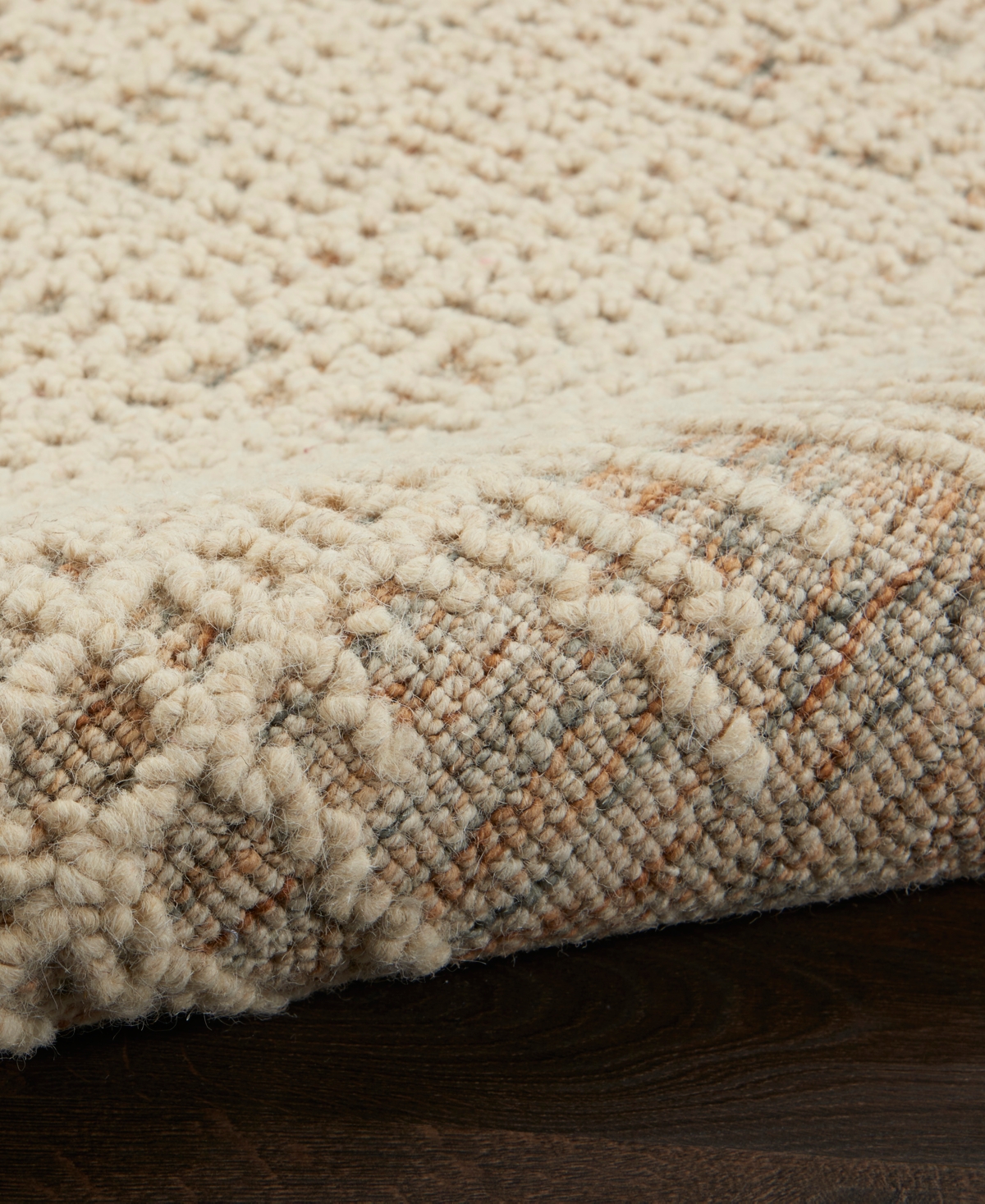 Nourison Home Colorado Clr03 2'3"x7'6" Runner Area Rug In Beige