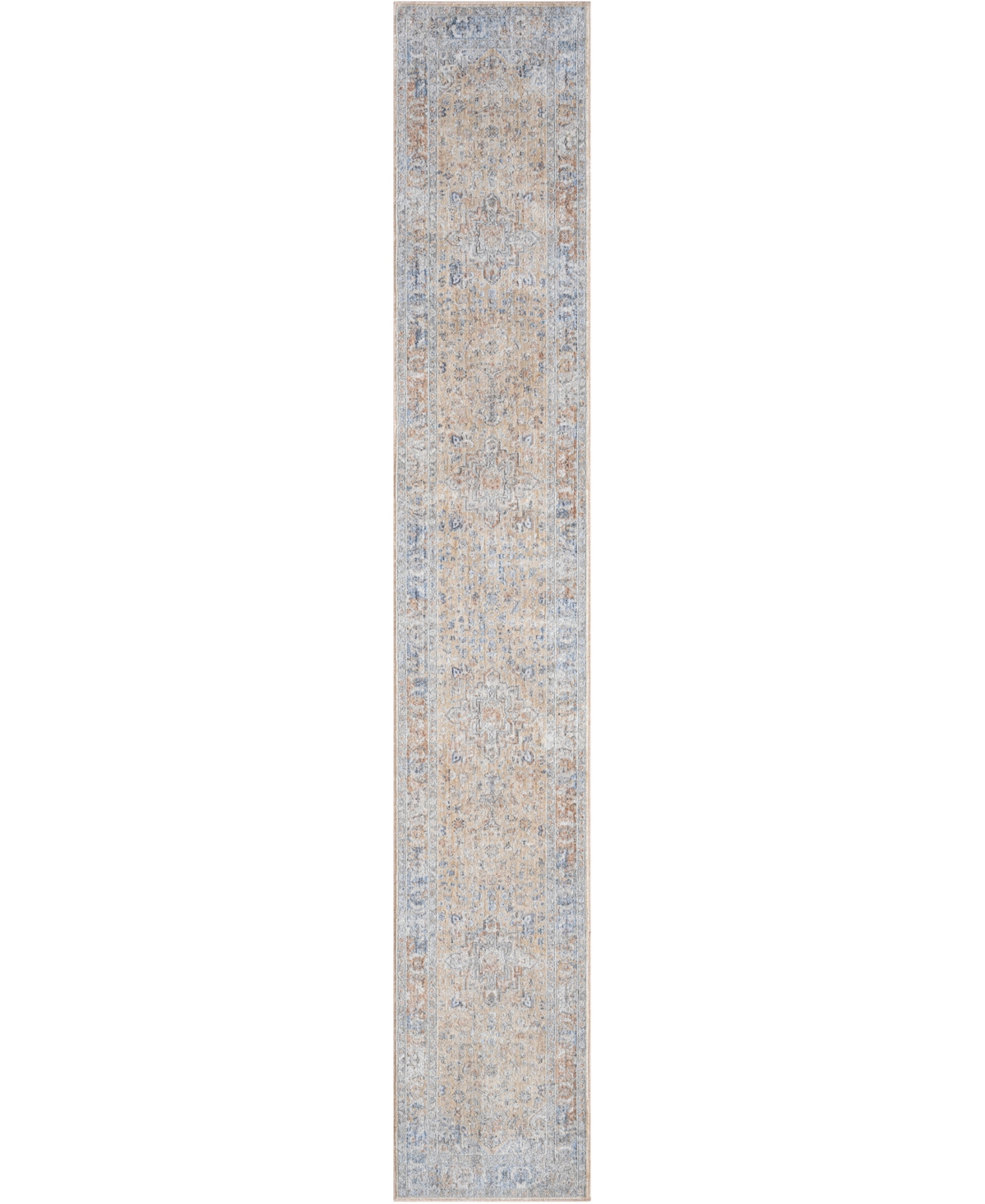 Nourison Home Elegant Heirlooms Elh01 2'2"x8' Runner Area Rug In Multi