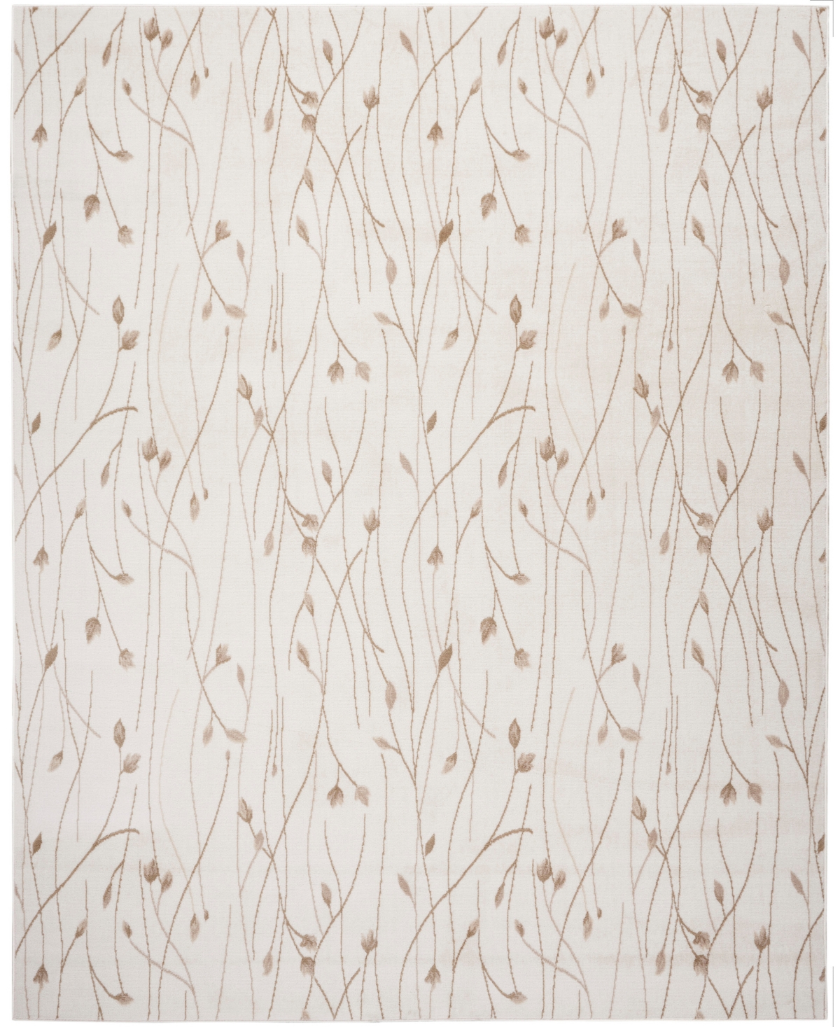 Nourison Home Grafix Grf15 7'10"x9'10" Area Rug In Ivory