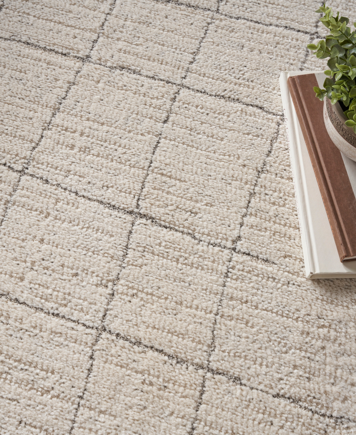Nourison Home Andes And04 3'11"x5'11" Area Rug In Ivory,gray
