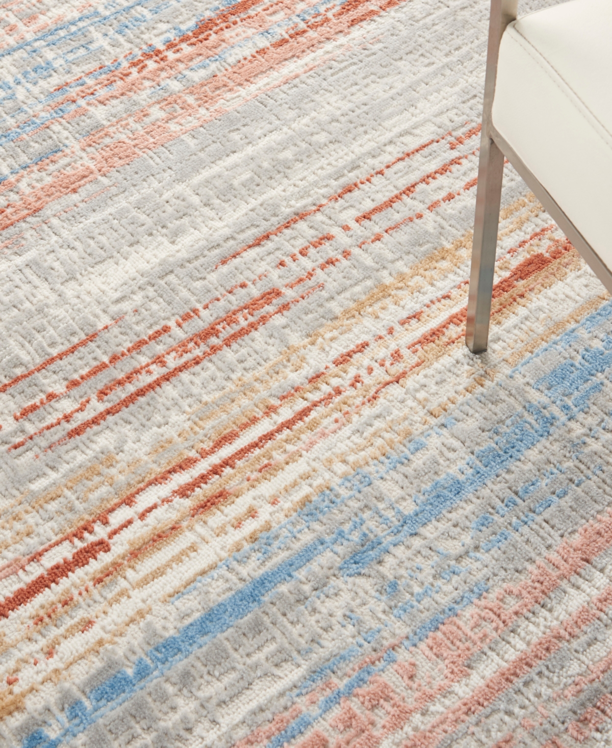 Nourison Home Elation Etn01 4'x6' Area Rug In Multi