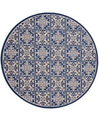 Aloha ALH34 7'10"x7'10" Round Area Rug
