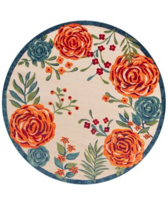 Aloha ALH32 5'3"x5'3" Round Area Rug