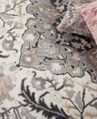Nourison Home Elation Etn09 Rug Collection In Gray
