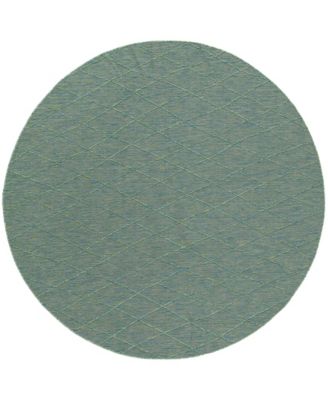 Washable Solutions WSL01 8'x8' Round Area Rug