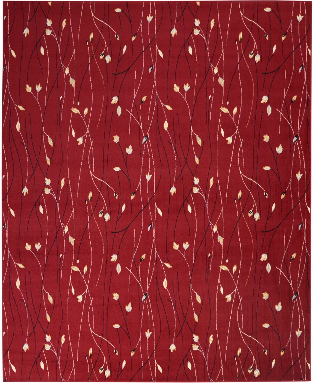 Nourison Home Grafix Grf15 7'10"x9'10" Area Rug In Red