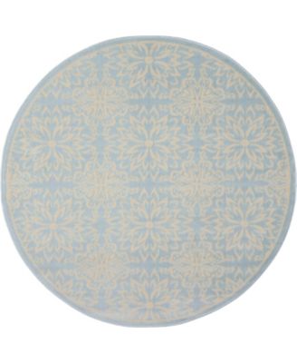 Jubilant JUB06 5'3"x5'3" Round Area Rug