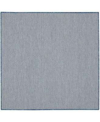 Courtyard COU01 5'x5' Square Area Rug