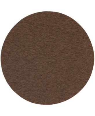 Washable Solutions WSL01 8'x8' Round Area Rug
