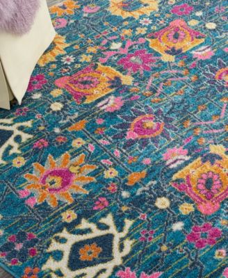 Passion PSN01 5'x5' Round Area Rug