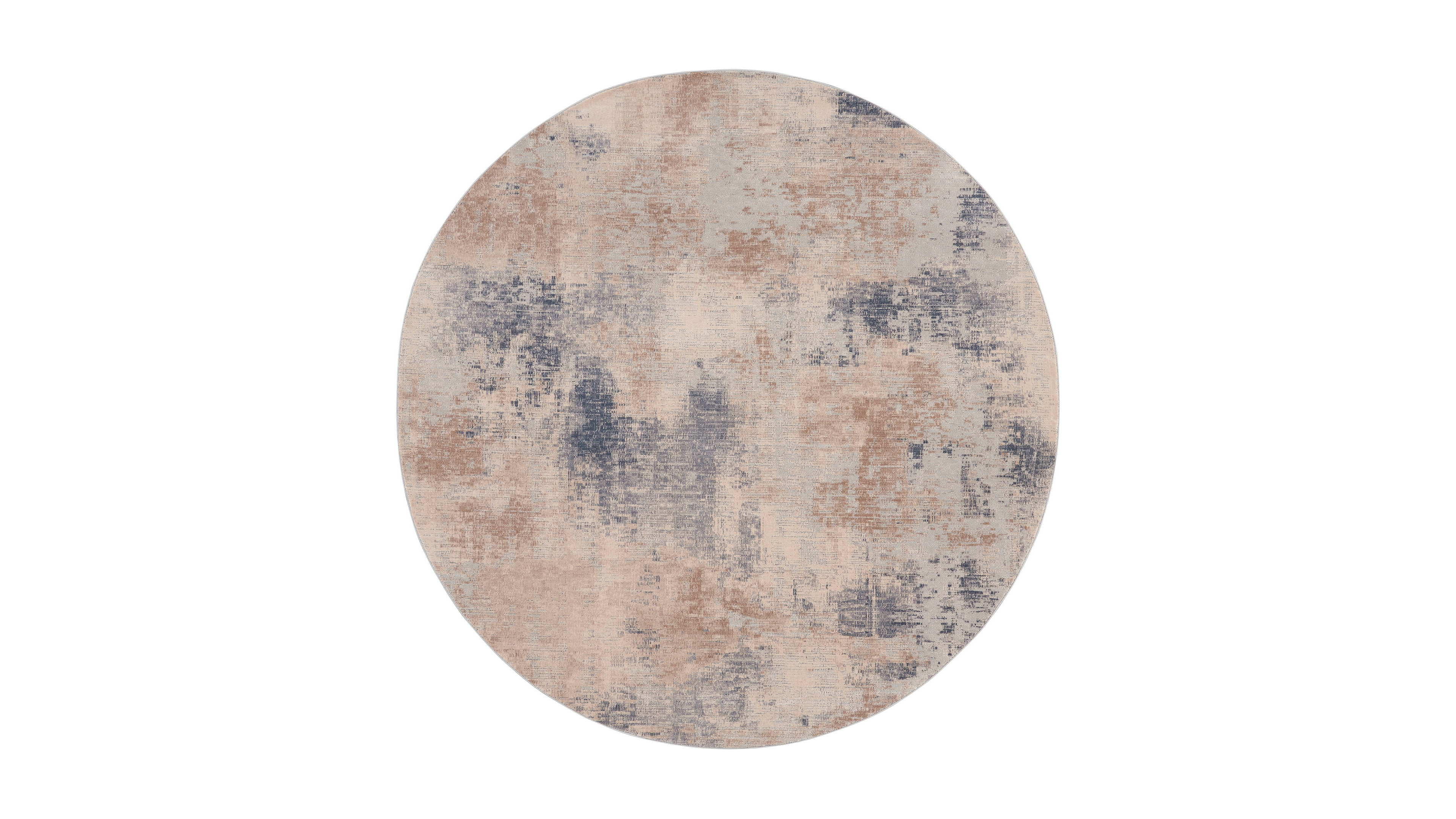 Nourison Home Rustic Textures RUS02 5'3"x5'3" Round Area Rug