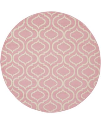 Jubilant JUB19 5'3"x5'3" Round Area Rug
