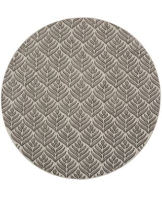 Aloha ALH35 7'10"x7'10" Round Area Rug