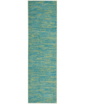 Nourison Essentials NRE01 2'2"x20' Runner Outdoor Area Rug
