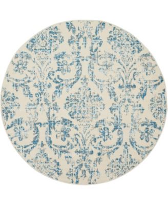 Jubilant JUB09 5'3"x5'3" Round Area Rug