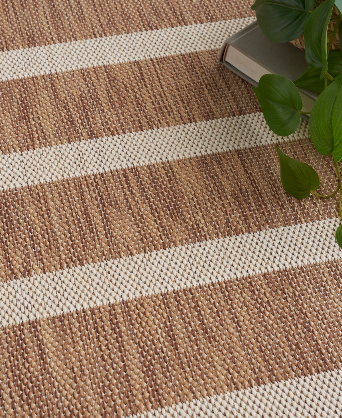 Nourison Home Positano Pos03 7'x10' Area Rug In Camel