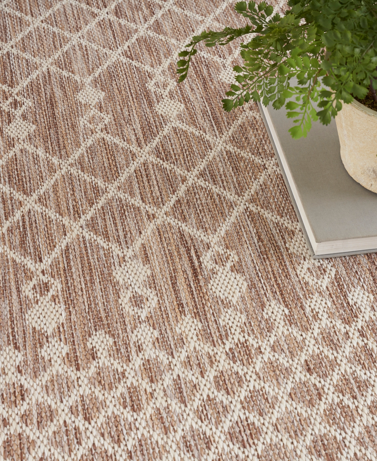 Nourison Home Positano Pos02 4'x6' Area Rug In Beige