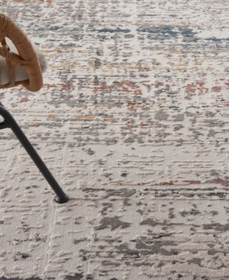 Rustic Textures RUS14 7'10"x7'10" Round Area Rug