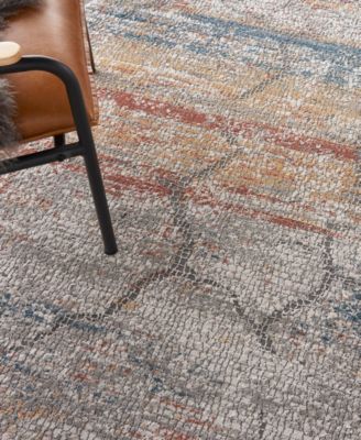 Rustic Textures RUS11 7'10"x7'10" Round Area Rug