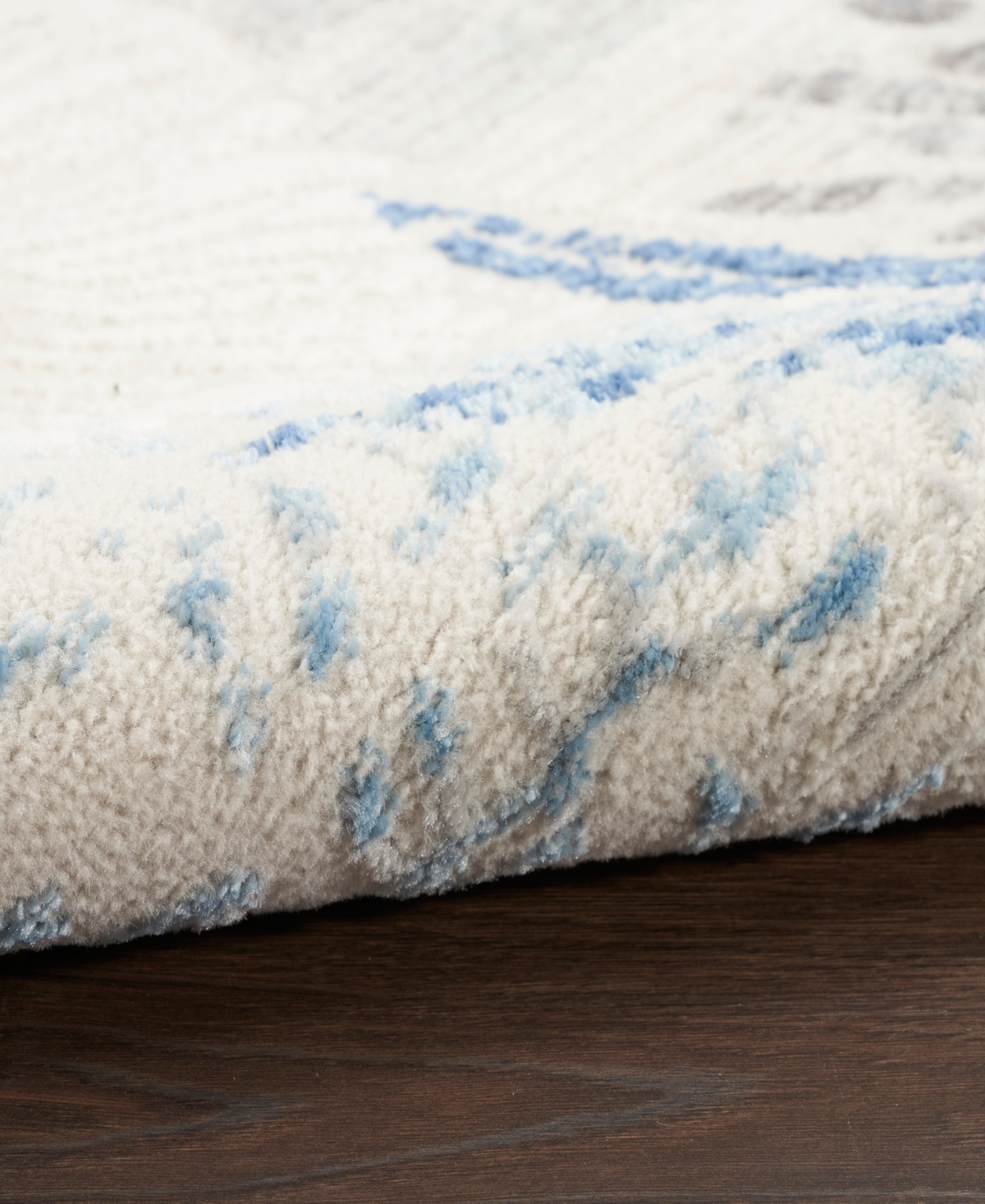 Nourison Home Seaside Sds04 5'3"x7'3" Area Rug In Ivory,gray