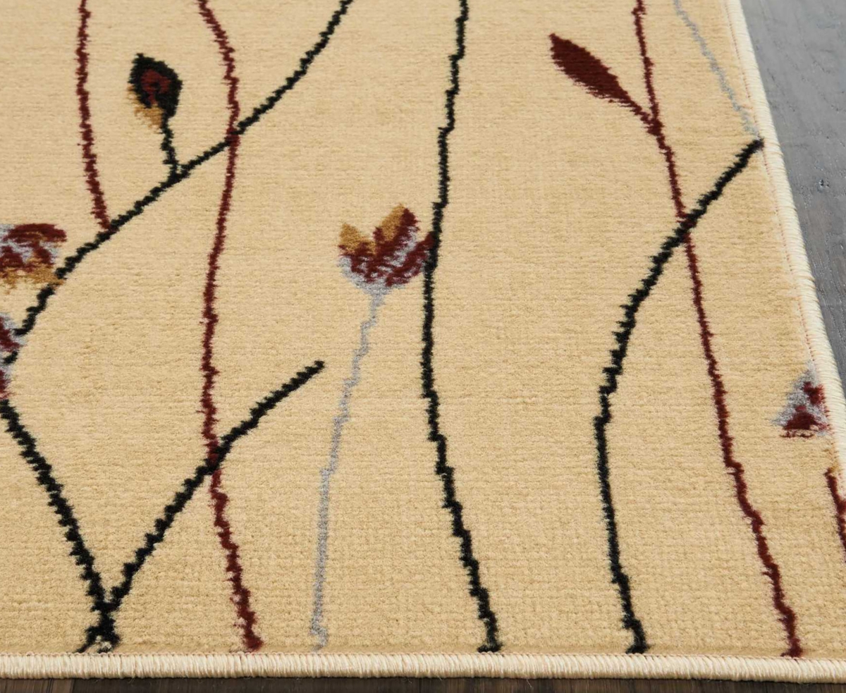 Nourison Home Grafix Grf15 7'10"x9'10" Area Rug In Cream