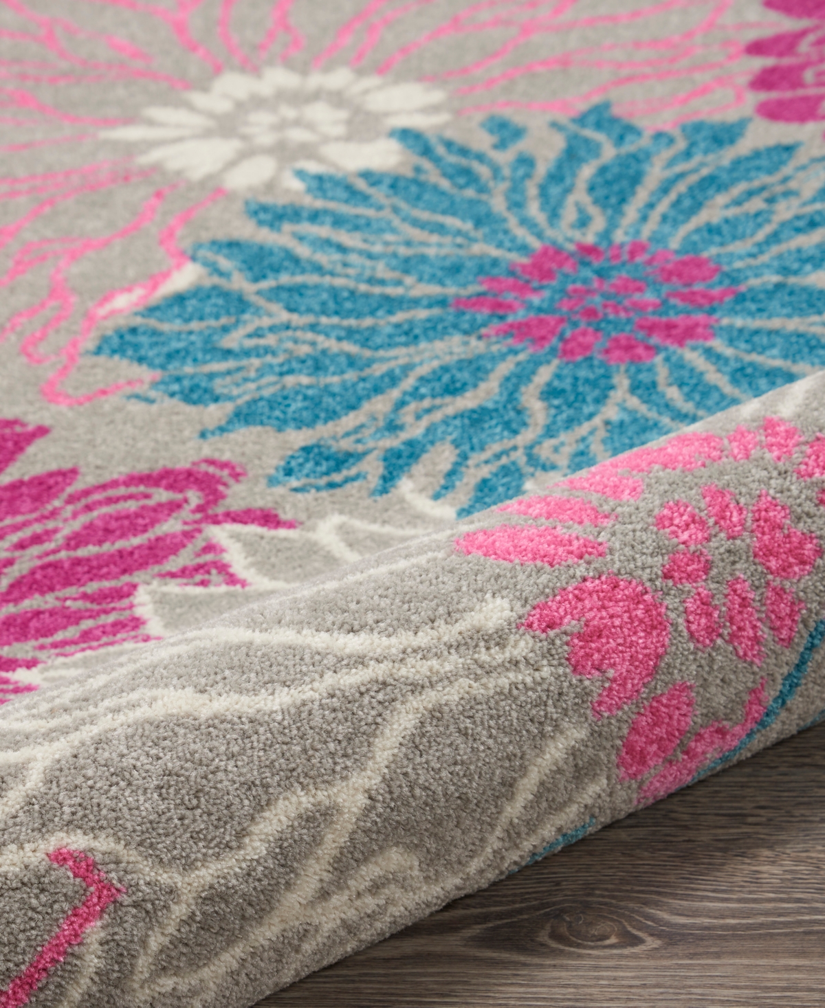 Nourison Home Passion Psn17 5'x5' Round Area Rug In Multi