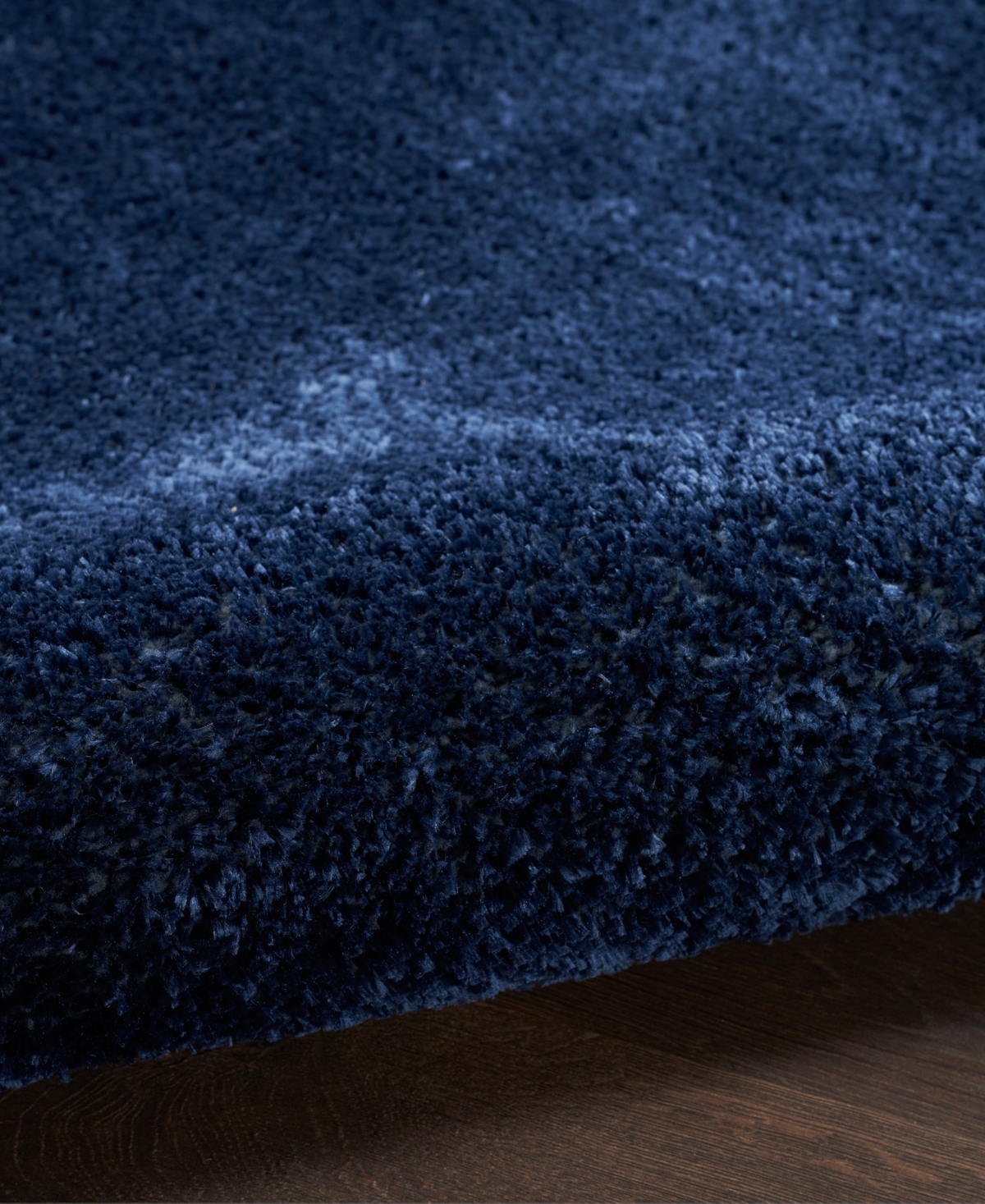 Nourison Home Pacific Shag Pcs01 5'3"x7'3" Area Rug In Navy