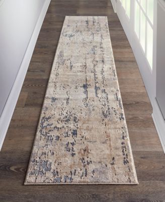 Quarry QUA01 2'2"x10' Runner Area Rug