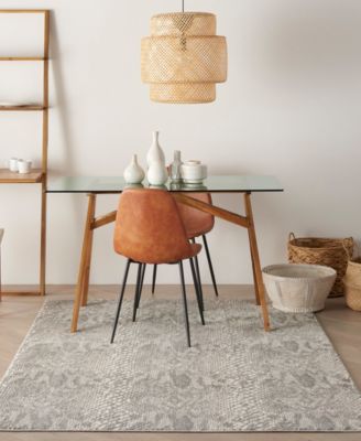 Nourison Home Solace Sla06 Rug Collection In White