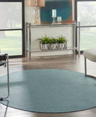 Positano POS01 6'x6' Round Area Rug