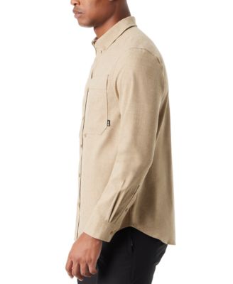 МУЖСКАЯ фланелевая рубашка классического покроя BASS OUTDOOR BASS OUTDOOR из плотной ткани на пуговицах 13790₽