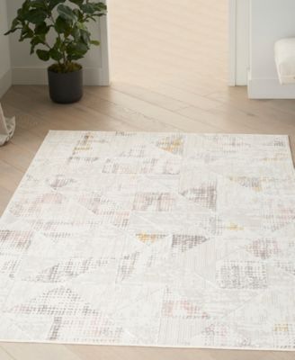 Nourison Home Glitz Glz04 Rug Collection In Ivory