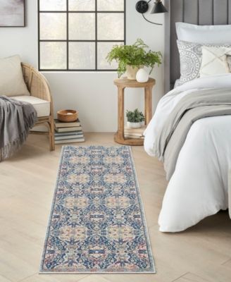 Ankara Global ANR16 2'4"x8' Runner Area Rug