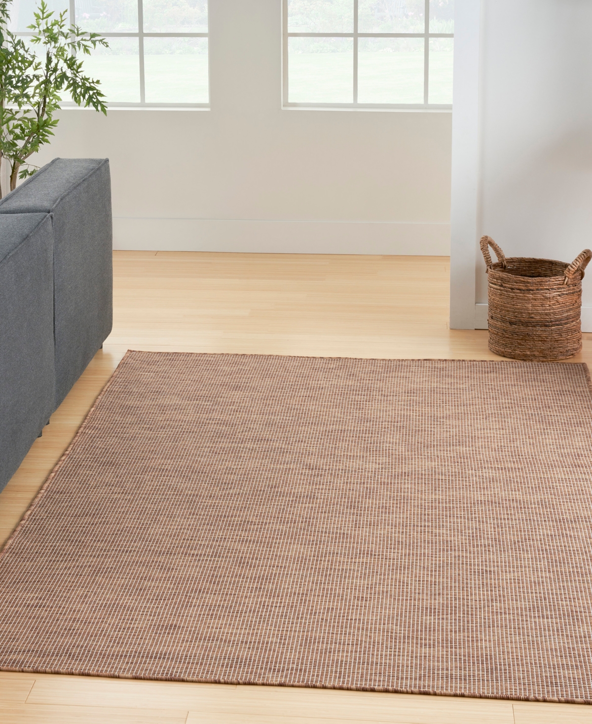 Nourison Home Positano Pos01 5'x7' Area Rug In Camel
