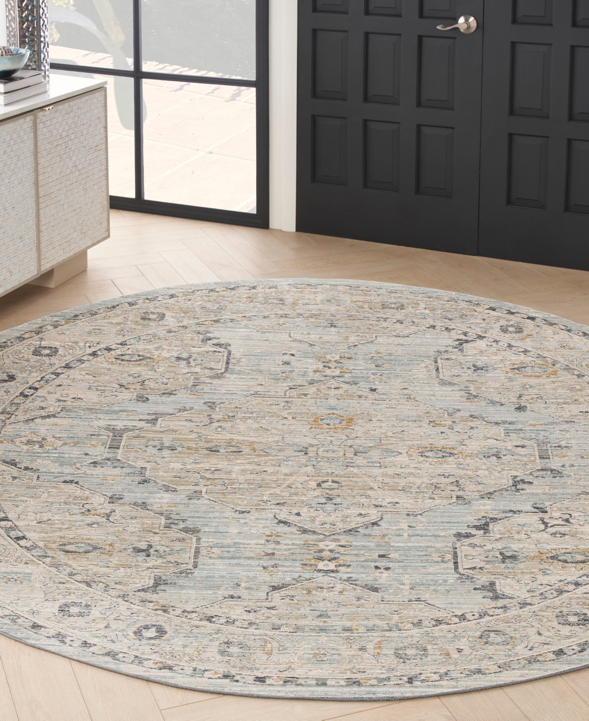 Nourison Home Lynx LNX07 7'10"x7'10" Round Area Rug
