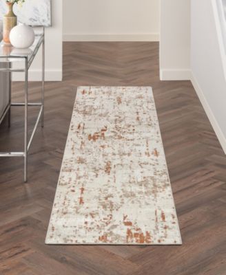 Quarry QUA01 2'2"x7'6" Runner Area Rug
