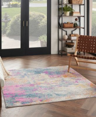 Passion PSN36 5'3"x5'3" Square Area Rug