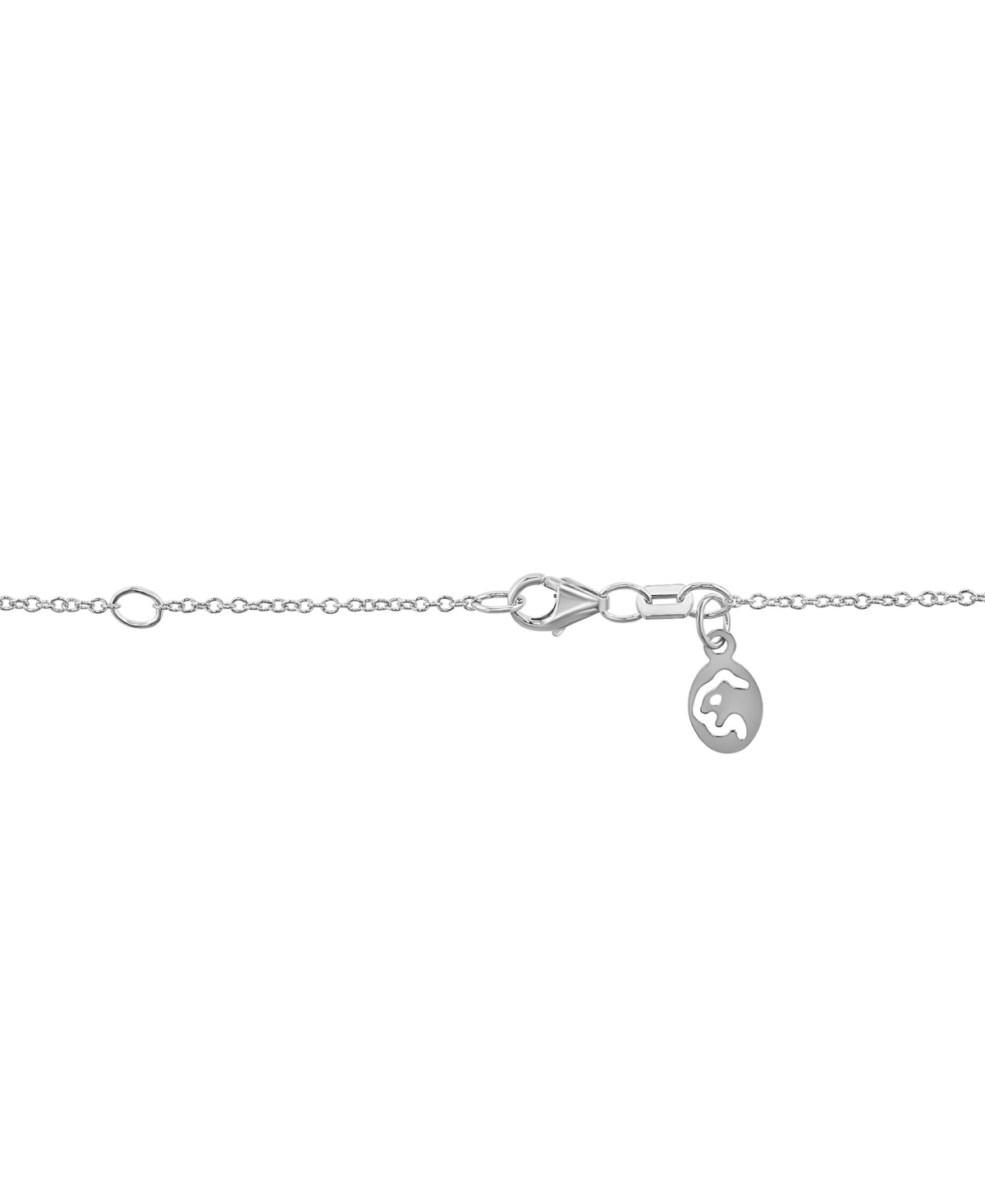 EFFY COLLECTION EFFY SAPPHIRE (1-1/6 CT. T.W.) & DIAMOND (1/3 CT. T.W.) FILIGREE 18" PENDANT NECKLACE IN STERLING SI 