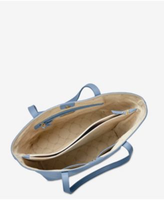 GiGi New York Womens Teddie Leather Tote Bag 83190₽