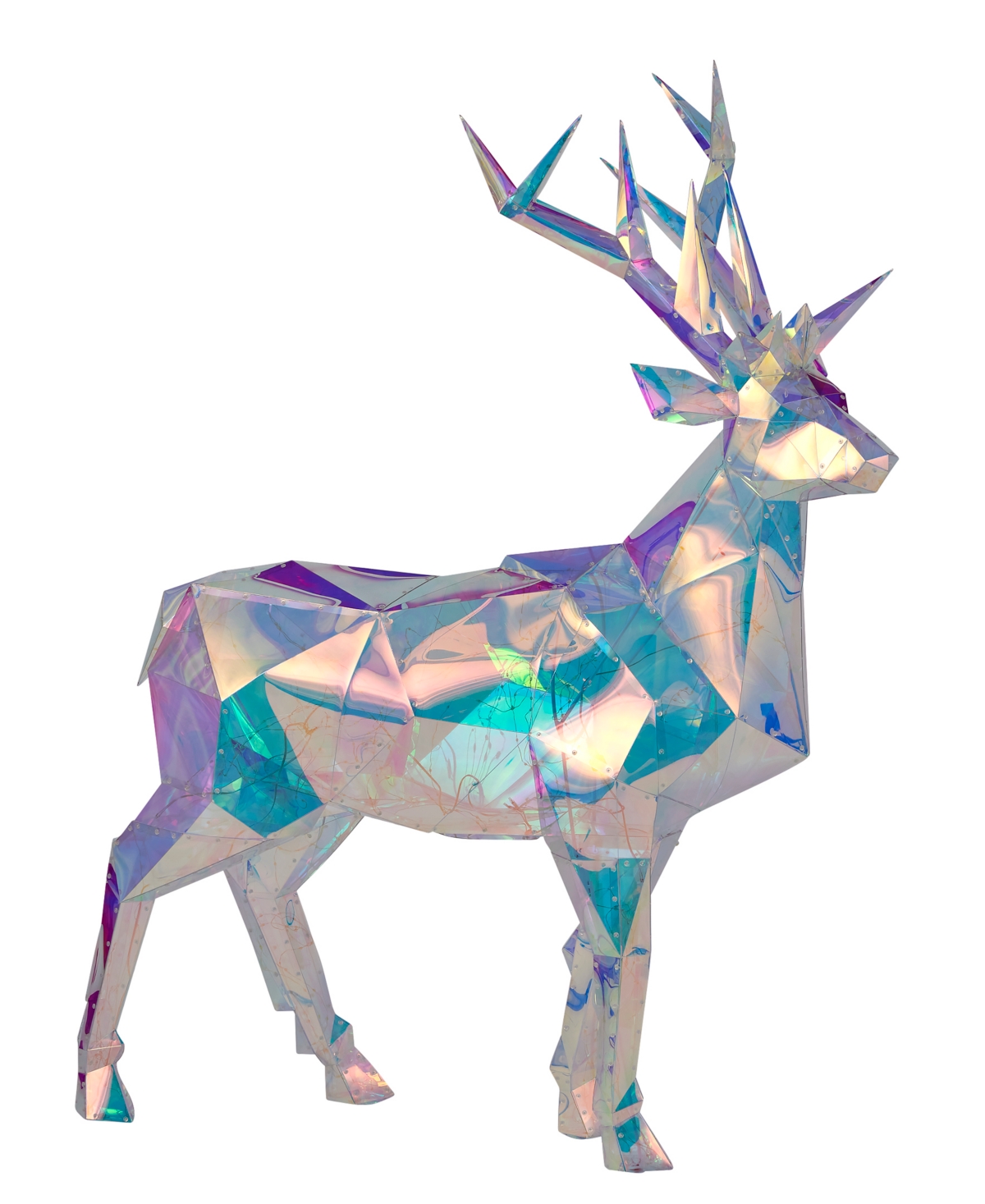 Seasonal Prismatic Christmas Deer Led Lights 57