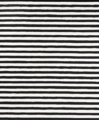Hand Painted Shirting Stripe Placemat 13" x 19", Set of 4
