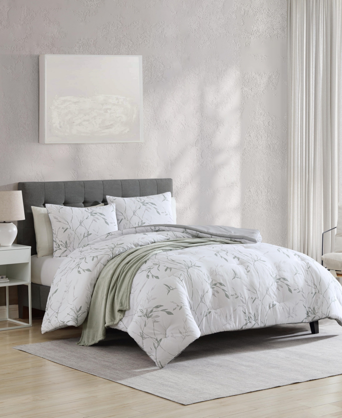 Kenneth Cole New York Ink Wash Vine 4-Pc. Comforter Set,